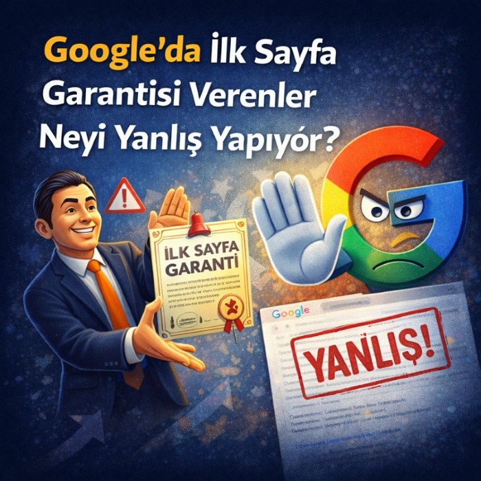 Google’da İlk Sayfa Garantisi Verenler Neyi Yanlış Yapıyor?