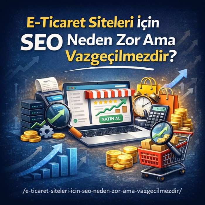 E-Ticaret Siteleri İçin SEO Neden Zor Ama Vazgeçilmezdir?