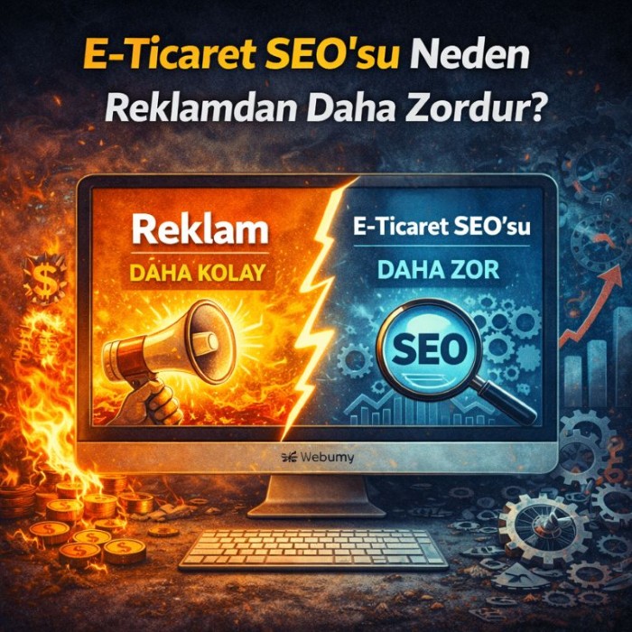 E-Ticaret SEO’su Neden Reklamdan Daha Zordur?