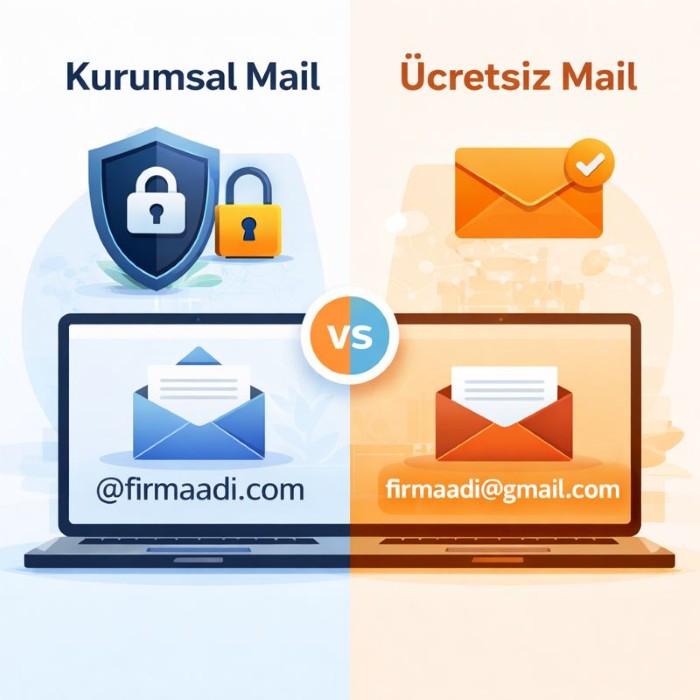 Kurumsal Mail ile Ücretsiz Mail Arasındaki Farklar